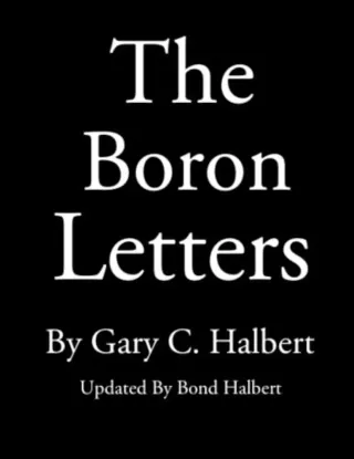 Copertina di The Boron Letters