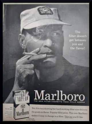 Annuncio della campagna Marlboro Man