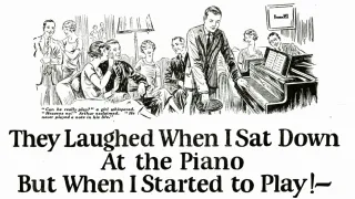 Annuncio della campagna Ridevano quando mi sedetti al pianoforte